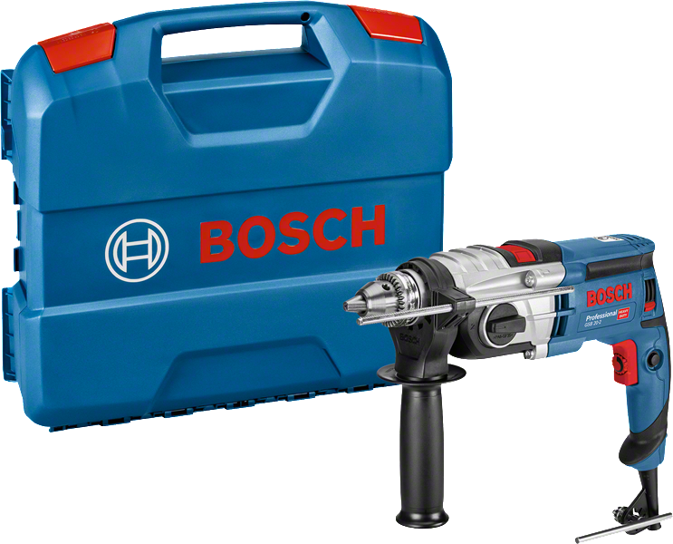 Bosch GSB 20-2 porakone kantolaukussa.