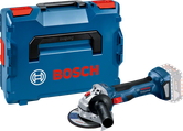 Bosch GWS 18V-7 akkukulmahiomakone kotelossa.