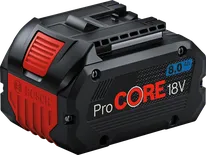 Bosch ProCORE18V 8.0Ah ladattava akkupaketti.