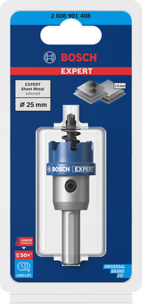 Bosch EXPERT -levyreikäsaha 25 mm.