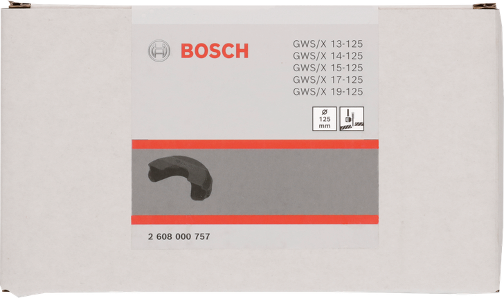 Bosch yhdistelmäsuojus 125 mm.