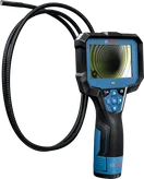 Bosch GIC 12V-4-23 C -tarkastuskamera näytöllä.