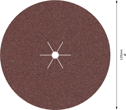 Bosch PRO F460 hiomapaperi 125 mm kulmahiomakoneille.