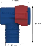 Bosch EXPERT SDS Clean plus -liitin iskuporakoneelle.