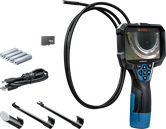 Bosch GIC 5-27 C -tarkastuskamera lisävarusteineen.