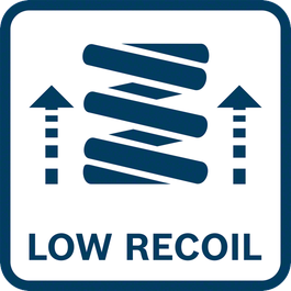  Suojaa käyttäjän rannetta erittäin alhaisen rekyylin ansiosta