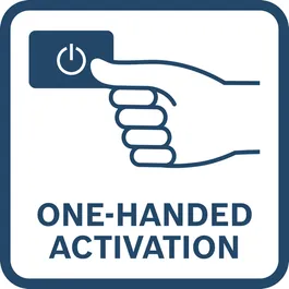  Peukalolla ohjattava käynnistyskytkin tehokkaaseen yhdellä kädellä käyttöön
