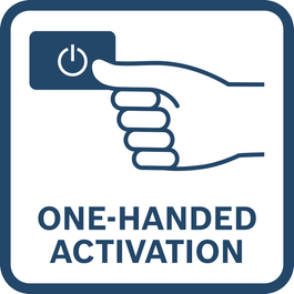  Peukalolla ohjattava käynnistyskytkin tehokkaaseen yhdellä kädellä käyttöön