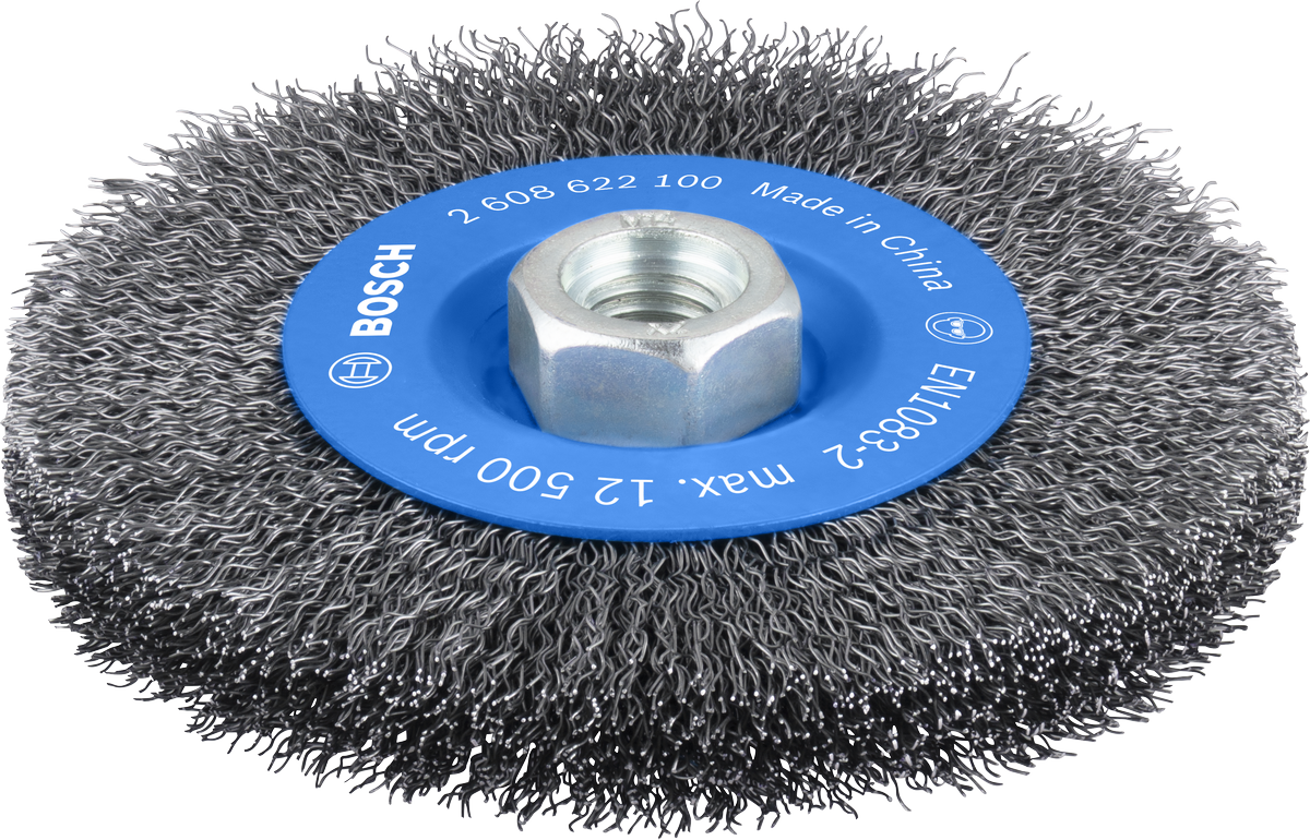 Bosch PRO Metal -puhdistuslankalaikka 115 mm M14-kierteelle.