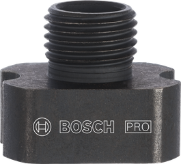 Bosch -sovitin PRO Q-Lock -reikäsahan pikavaihtojärjestelmään.