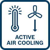 Bosch GAL 12V/18V-80 laturi AMPShare-akuille.