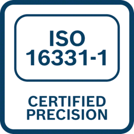  ISO-standardi 16331-1 -kuvake - positiivinen