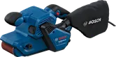 Bosch GBS 750 -nauhahiomakone pölypussilla.