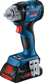 Bosch GDS 18V-320 C akkukäyttöinen iskuporakone metallinen vyöklipsi.