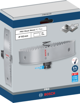 Bosch 152 mm PRO -peltireikäsaha.