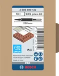 Bosch SDS plus-4C -piikkitalttasarja 250 mm.
