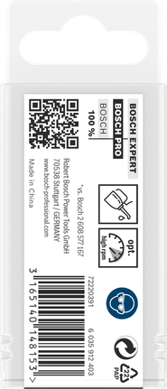 Bosch PRO Metal HSS-G kaksipäinen kierukkaporanterä 5,1 × 62 mm pakkaus.