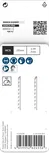 Bosch PRO Plastics PP clean T102D pistosahan terä 100 mm 2 kpl pakkaus.