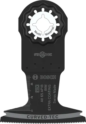 Bosch PRO AII 65 APIB upotussahausterä useille materiaaleille.