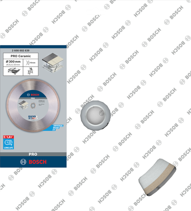 Bosch PRO Ceramic -timanttihiomalaikka 300×30/25,4 mm.
