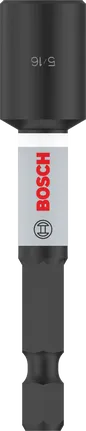 Bosch PRO -iskuhylsyavaimella varustettu 5/16 tuumaa x 65 mm.