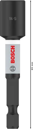Bosch PRO -hylsykoneen iskuvasara 5/16 tuuman 65 mm:n kärki.