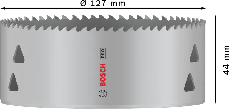Bosch PRO -monitoimireikäsaha, 127 mm kierteitetty.