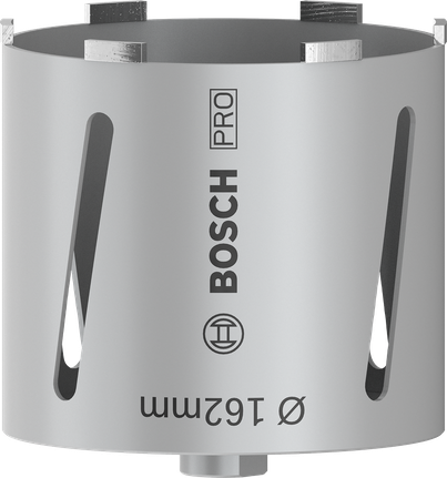 Bosch PRO -kuumaporakone kuivalla poralla, 162 mm, G 1/2 tuuman varrelle.