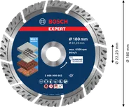 Bosch EXPERT -timanttikatkaisulaikka monimateriaalille 180 mm.