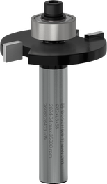 Bosch PRO -jyrsinterä uritettuna, 8 mm:n varsi tarkkoihin leikkauksiin.