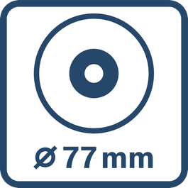  Laikan halkaisija 77 mm
