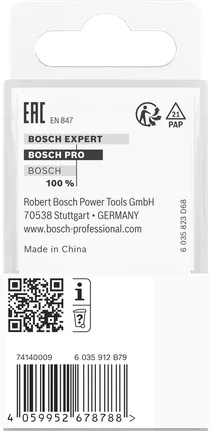 Bosch PRO -jyrsinterä, V-ura, 90° varsi, 8 mm.