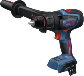 Bosch EXSR18V-150 akkuporakone sivukahvalla.