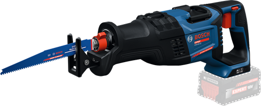 Bosch EXSA18V-32 akkukäyttöinen puukkosaha.