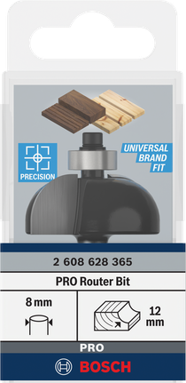 Bosch PRO -jyrsinterän pidike 12 mm.