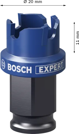 Bosch EXPERT peltireikäsaha 20 mm.