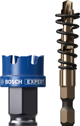 Bosch EXPERT peltiporakone Power Change Plus -reikäsaha 25 mm.