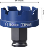 Bosch EXPERT peltiporakone Power Change Plus -reikäsaha 40 mm.