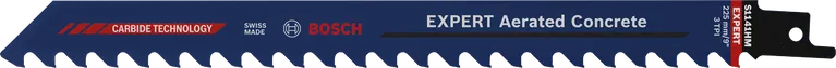 Bosch EXPERT -hiekkakierreinen kevytbetonisahanterä.