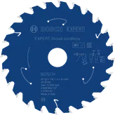 Bosch EXPERT Wood akkukäyttöinen pyörösahanterä, halkaisija 120 mm.