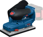 Bosch GSS18V-18 -epäkeskohiomakone ergonomisella kahvalla.