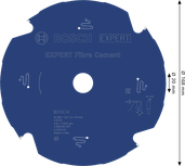 Bosch EXPERT kuitusementtipyörösahanterä, 168 mm.
