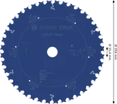 Bosch EXPERT Wood -pyörösahanterä, halkaisija 254 mm.