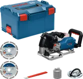 Bosch GNF 18V-40 -seinäruiskunväänninsarja L-Boxx-laukulla.