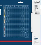 Bosch EXPERT Wood -pyörösahanterien yhteensopivuustaulukko.