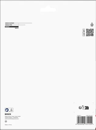 Bosch pölynimurin paperipussipakkaus.