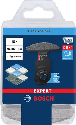 Bosch EXPERT MATI 68 RD4 timanttikulmaterä, 10 kpl.