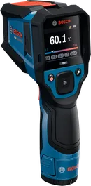 Bosch GIS 800 -lämpöilmaisin digitaalisella näytöllä.