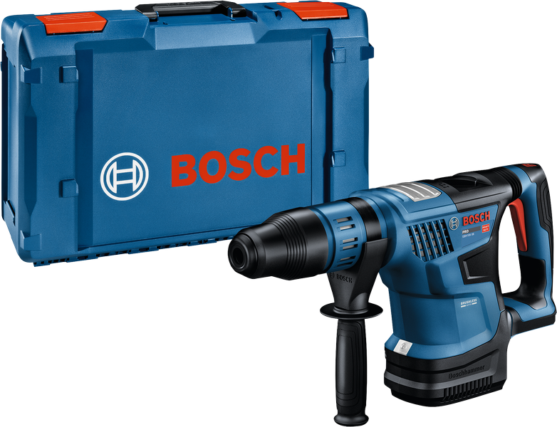 Bosch GBH18V-36 poravasara kantolaukussa.