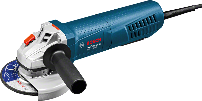 Meuleuse d'angle Bosch GWS 11-125 P avec disque de 125 mm.